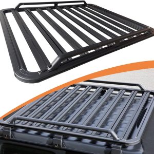 Heavy Duty Hard Top Cargo Basket Roof Rack for 2018 2019 2020 4 Doors Cargo Carrier Rack Basket