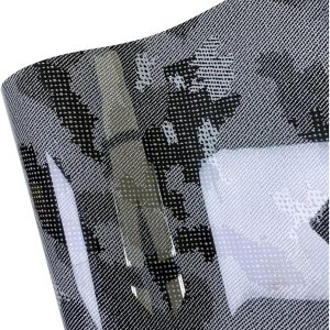 Carbon Fiber Vinyl Wrap Car Stickers Camouflage Vinyl Wrap Film Car Body Stickers Vinyl Adhesive for Automotive Parts(Blue,50cmx300cm)